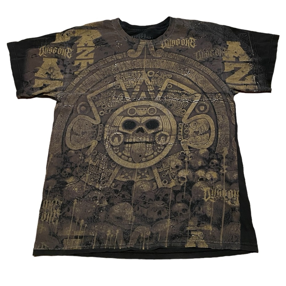 Aztec calendar shirt dyse one